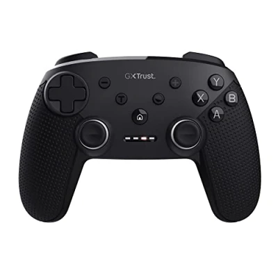 Bild av Trust Gaming GXT 542 Muta PC &amp; Nintendo Switch Controller trådlös, Bluetooth/RF/USB, 75% återvunna material, uppladdningsbart batteri, trådlös spelplatta för dator, OLED/Lite, Android