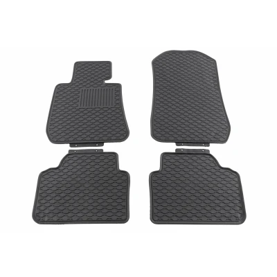 Bild av VAICO V20 4090 Ensemble de tapis sol Caoutchouc avant et arrière 4 noir Sur mesure BMW: 3 Berline, Touring