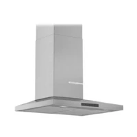 Bild av Bosch DWQ66DM50 väggmonterad dekorativ huva pyramid sughuva bredd 60 cm maximalt luftflöde (i m3/h) : 610 Decibel mini / max ljudnivå dBA): 50/72