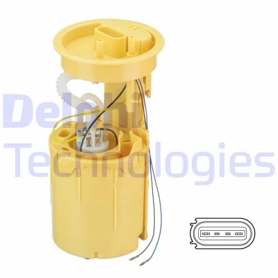 Bild av DELPHI FG2044 12B1 Unité d&#039;injection de carburant sans joint d&#039;étanchéite senseur pression Diesel VOLKSWAGEN: Transporter 5 Bus,