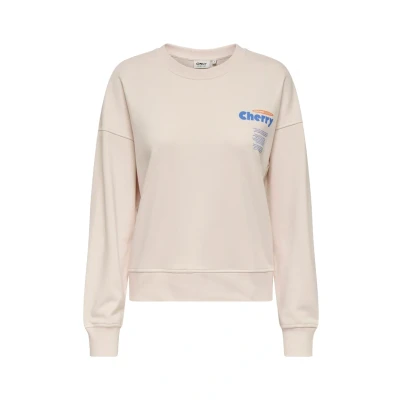 Bild av Onlphilea L/S Fruit O Neck Ub SWT, mauve chhalk, XS