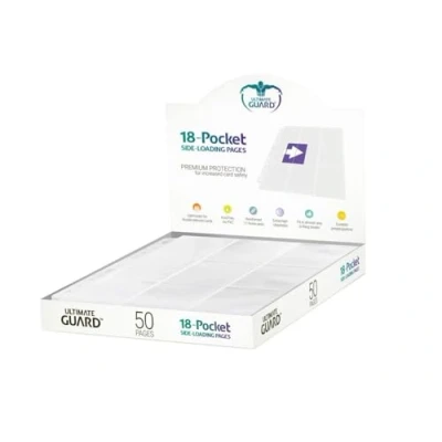 Bild av Ultimate Guard 18 fickssideladdning vit (50) UGD010483