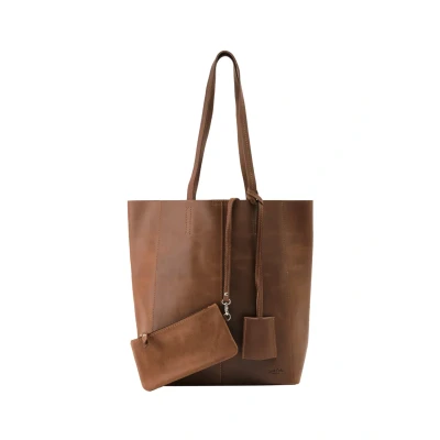 Bild av Gusti Leder Cassidy Shoppingväska, Storlek: One Size, Brown