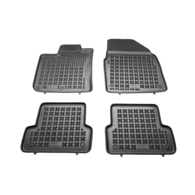 Bild av REZAW PLAST 201808 Ensemble de tapis sol Caoutchouc avant et arrière 4 noir Sur mesure NISSAN: Qashqai / Qashqai+2 I