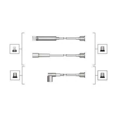 Bild av MAGNETI MARELLI 941319170047 Jeu De Fils d&#039;Allumage OPEL: Astra F CC, Cabriolet, Berline, SUZUKI: Vitara I SUV