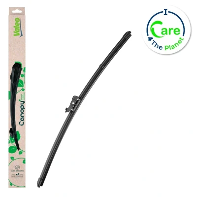 Bild av Balai d&#039;essuie glace Valeo Canopy 583956 530mm plat, caoutchouc d&#039;essuyage composé de &gt;80 % matériaux durabl.