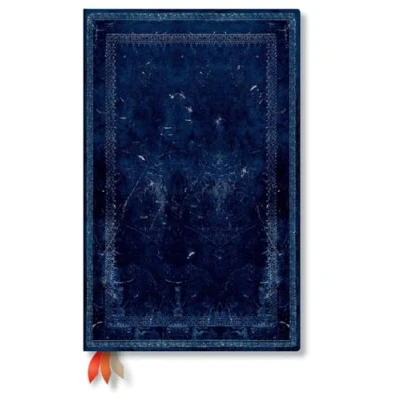 Bild av Dot Grid Encre Bleue Maxi Pointillé 192 p.: Hardcover, 120 gsm, ribbon marker, memento pouch, book edge printing, elastic closure