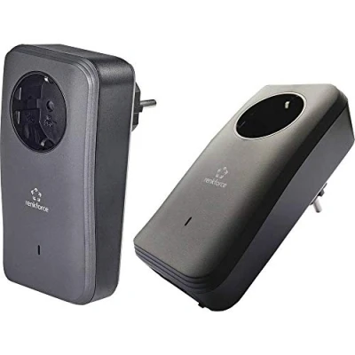 Bild av Renkforce RF 4287964, 500 Mbit/s, Typ E, Svart, 2 styck