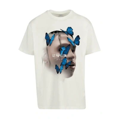 Bild av Upscale by Mister Tee LE Papillon Oversize Tshirt med print, Storlek: XL, Blancwhite