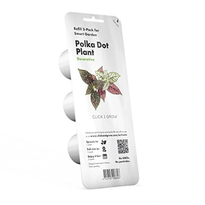 Bild av Click &amp; Grow Smart Garden Refill 3 pack Polka Dot Plant (SGR48X3)
