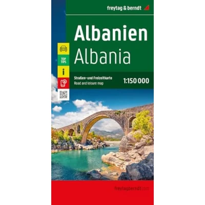 Bild av Albania: Mit Infoguide, Top Tips, Innenstadtplan Tirana: AK 9503