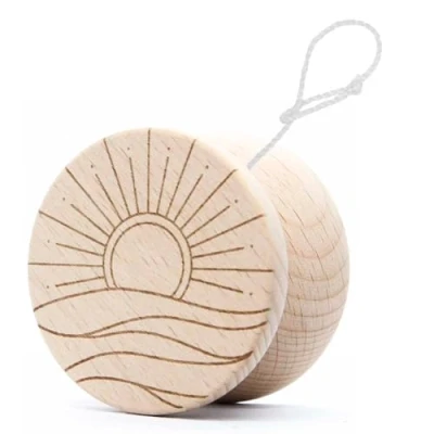 Bild av YoyoFactory BOHO Yo (great for learning yoyo tricks, comes with string, wooden, eco friendly, produced locally in EU)