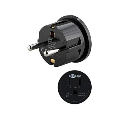 Bild av Premium Travel adapter oss till EU