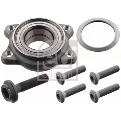 Bild av FEBI BILSTEIN 101139 kit de roulements roue Essieu arrière avec vis 82 Roulement à billes contact oblique AUDI: A4 B7 Avant, B6 Berline
