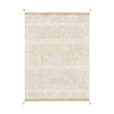 Bild av Lorena Canals Tvättbar Barnmatta 90x130 Bloom, Natural, Barnrum