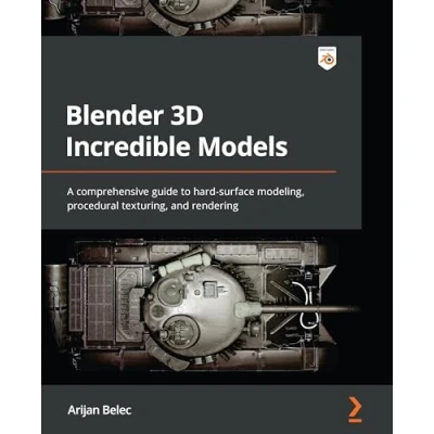 Bild av Blender 3D Incredible Models: A comprehensive guide to hard surface modeling, procedural texturing, and rendering