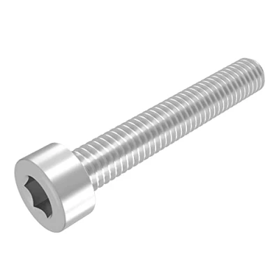 Bild av SECCARO cylindrisk skruv M8 x 50 mm, rostfritt stål V2A VA A2, DIN 912 / ISO 4762, sexkantshylsa, helgängad, 20 stycken