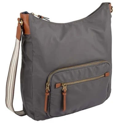 Bild av camel active Bari Hobo väska dam axelväska, GRÅ, 35x13x38, 000105