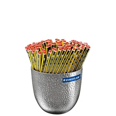 Bild av Staedtler Noris Bleistift HB Display Blumentopf, 144 Stück