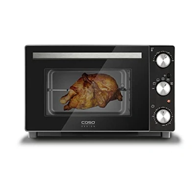 Bild av Mini piekarnik Caso Design Oven TO 32 Classic with pizza stone, 5 functions, Black