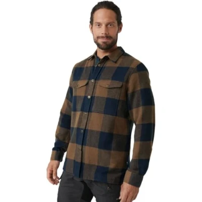 Bild av FJÄLLRÄVEN herr Kanada M långärmad t shirt Brun XXL