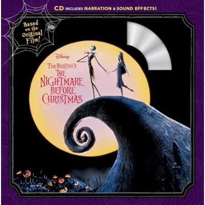 Bild av Tim Burton&#039;s: The Nightmare Before Christmas Book &amp; CD: Read Along Story and CD