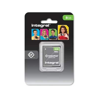 Bild av Integral Memory INCF8GV2 CompactFlash 8 GB minneskort