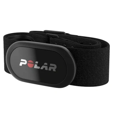 Bild av Polar H10 pulssensor ANT+, Bluetooth Vattenresistent Puls Sensor För Bröstband Inbyggt Minne, Mjukvaru uppdatering Cykeldatorer, Sport och Smartklockor, Svart Svart, XS S