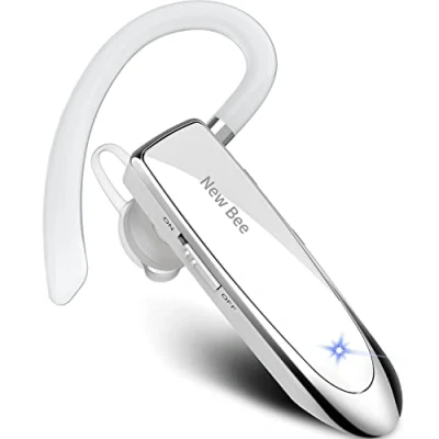 Bild av Bluetooth hörlurar handsfree nytt bi 24 timmar telefonsamtal headset klar röstinspelningsteknik affärer i örat med headsetfodral för iPhone serien Android mobiltelefoner bärbar dator