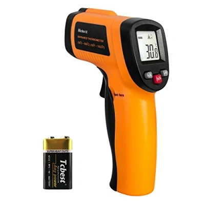 Bild av Helect (inte för människor) digital laser infraröd termometer pyrometer ( 50 C till 550 C) med LCD belysning