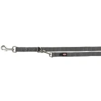 Bild av Trixie Premium adjustable leash double layered XS S: 2.00 m/15 mm graphite