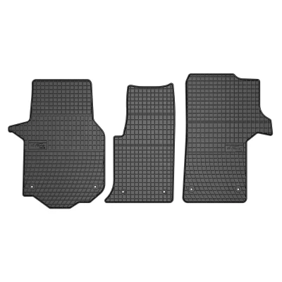 Bild av FROGUM 547891 Ensemble de tapis sol Caoutchouc avant 3 noir Sur mesure