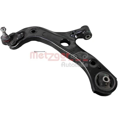 Bild av METZGER 58139101 Bras de suspension avec support en caoutchouc, rotule Essieu avant gauche barre oscillant transversal