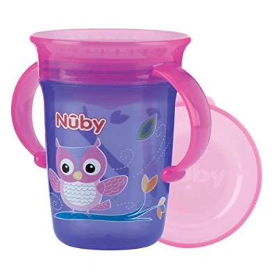 Bild av Nuby Dricksglas med Handtag, Lila