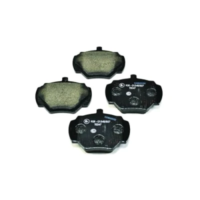 Bild av HELLA 8DB 355 005 791 Jeu de plaquettes frein non préparé pour indicateur d&#039;usure LAND ROVER: Defender SUV, Discovery 1, Range Rover 1
