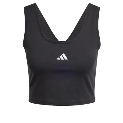 Bild av adidas Sportswear Essentials Small LOGO Lifestyle Linne, Storlek: Medium, Black white
