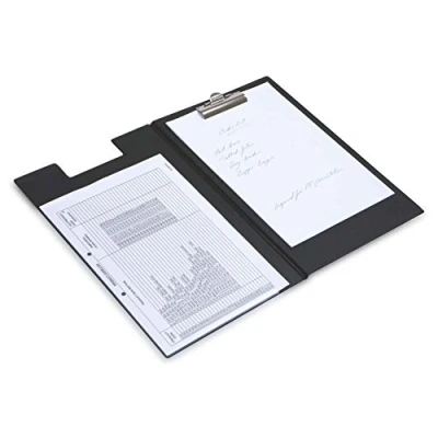 Bild av Rapesco CD1L00B2 Executive Urklipp, A4, Svart