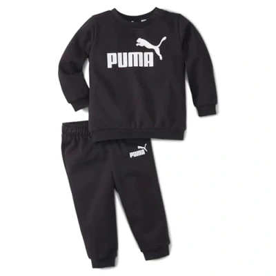 Bild av Puma Minicats CREW Jogger Unisex SET Träningsset för barn, Storlek: 86, Black