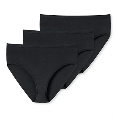 Bild av uncover by Schiesser 3PACK Midislip Briefs, Storlek: Large, Schwarz