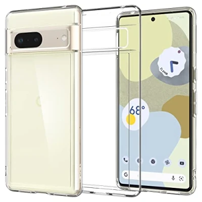 Bild av Spigen Ultra Hybrid TPU Back Cover Transparent Google Pixel 7