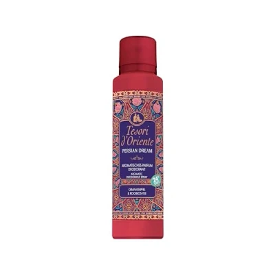 Bild av TESORI D&#039;ORIENTE aromatisk parfymdeodorant &quot;Persian Dream&quot; 150 ml, med granatäpple &amp; rooibos te, 24 timmars skydd, hälso ritual för kropp och sinnen