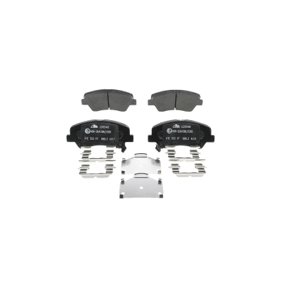 Bild av ATE 13.0470 5548.2 Jeu de plaquettes frein avec indicateur d&#039;usure tôle anti bruit accessoires HYUNDAI: i20 II 3/5 portes, III