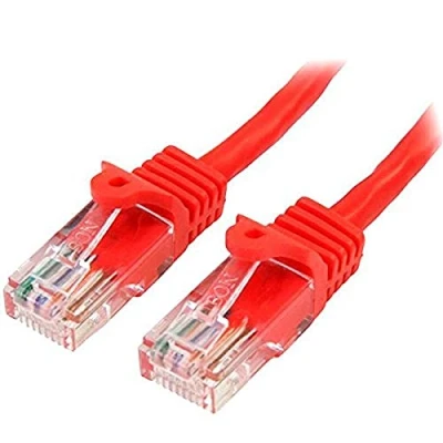 Bild av StarTech.com 7m red Cat5e / Cat 5 Snagless Ethernet patch cable 7 m Röd meter