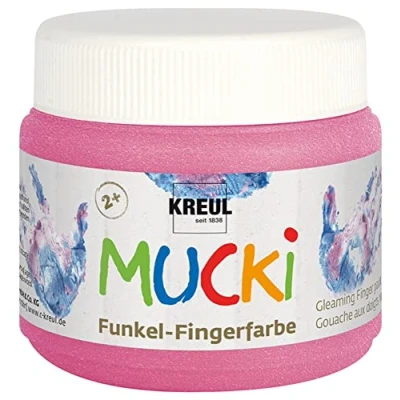 Bild av Mucki 10014271 fingermålning, metallisk ros, en storlek