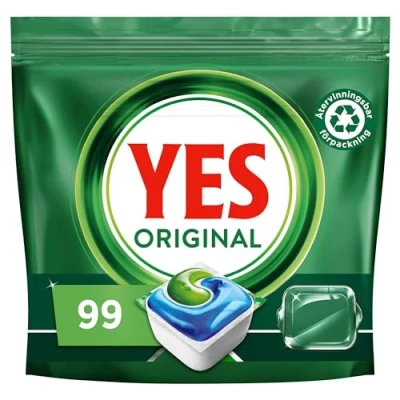 Bild av YES All in One Original Maskindisktabletter 99 st