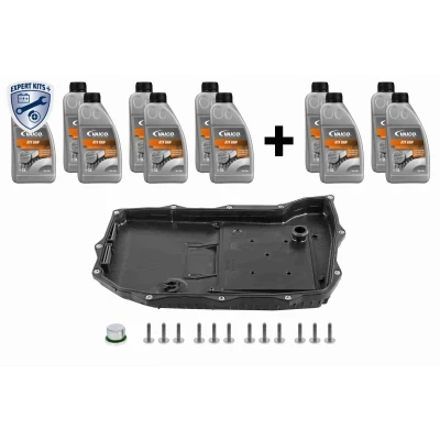 Bild av VAICO V10 5541 XXL Jeu de pièces, Vidange boîte automatique avec accessoires quantité d&#039;huile pour rinçage à l&#039;huile AUDI: Q7, A4 B9 Avant