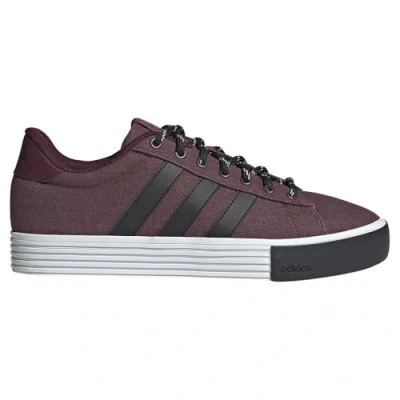 Bild av adidas Unisex Daily 4.0 lågskor som inte är fotboll, Rödbrun kärna svart Ftwr vit, 43 1/3 EU