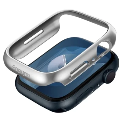 Bild av Spigen Tunn passform Obudowa do Apple Watch 8 7 45 mm (grafitowy)