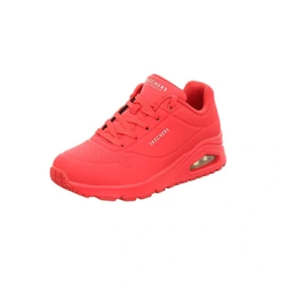 Bild av Skechers Sport UNO Sneakers, Storlek: 38, Red Förstklassig skinnimitation