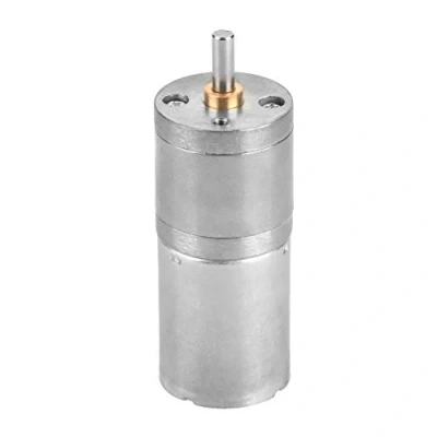 Bild av Hilitand DC Getriebemotor, 25mm 12V 25GA 370 Low Speed Metall Getriebemotor f 1r elektronische Sperre(12V 300RPM)